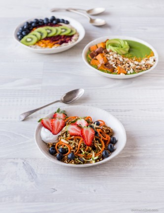 Carrot & Zucchini Muesli Bowl