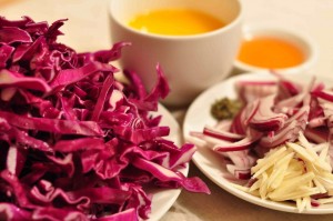 Braised Cabbage Ingredients