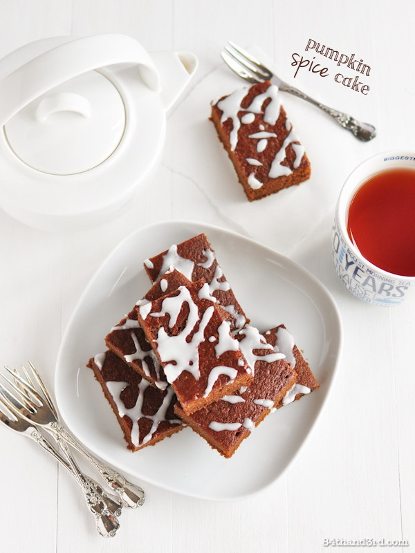 Pumpkin Spice Cake for Australia’s Biggest Morning Tea