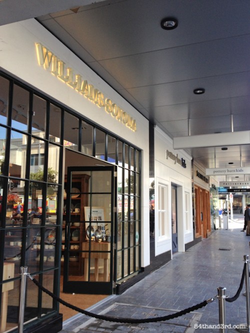 Williams-Sonoma, West Elm, Pottery Barn & Pottery Barn Kids now open in Sydney!