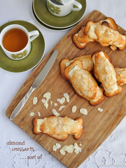 Almond Croissants – the makeover edition