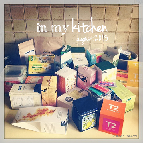 In My Kitchen: August 2013 (The Quarterly Edition if you will…)