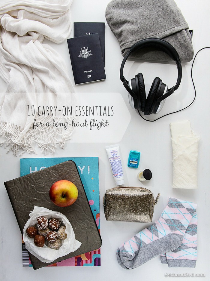 10 Carry-on Essentials for a Long-haul Flight